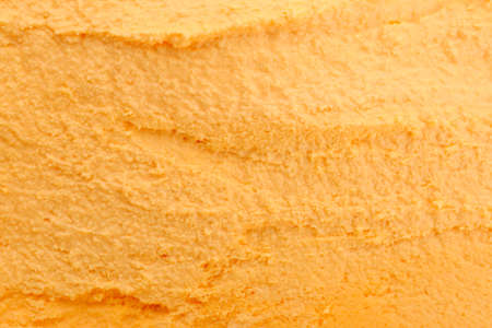 Mango ice cream as backgroundの写真素材
