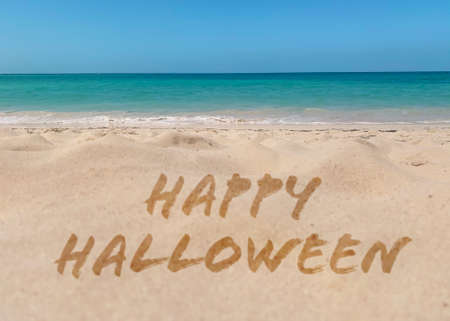 Greeting card for Happy Halloween celebrationの写真素材