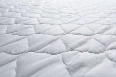 Soft orthopedic mattress as background