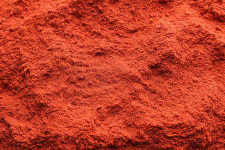 Red chili powder as backgroundの写真素材