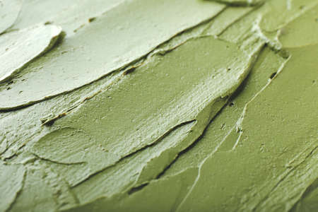 Texture of cosmetic clay, closeup