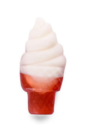 Jelly candy on white background