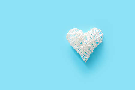 Decorative heart on color backgroundの写真素材