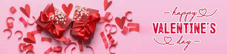 Beautiful greeting card for Happy Valentines Day