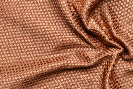 Texture of knitted fabric, closeupの写真素材