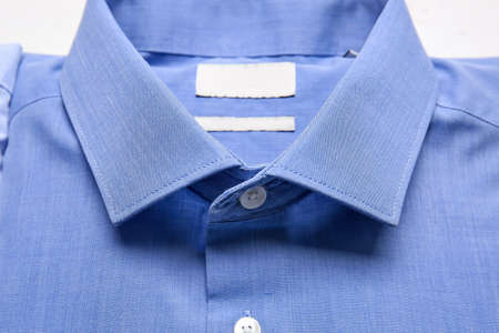 Stylish male shirt on light background