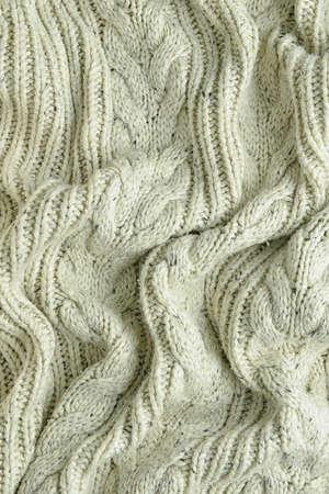 Texture of color fabric with folds as backgroundの写真素材