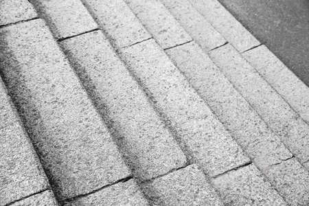 View of stone stairs outdoorsの写真素材