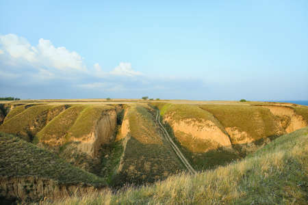 View of beautiful country side landscape