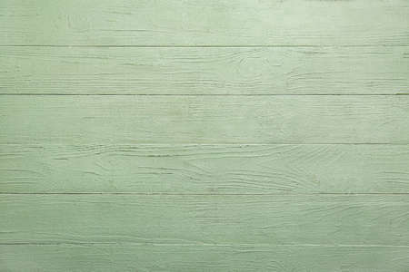 view of green wooden backgroundの写真素材