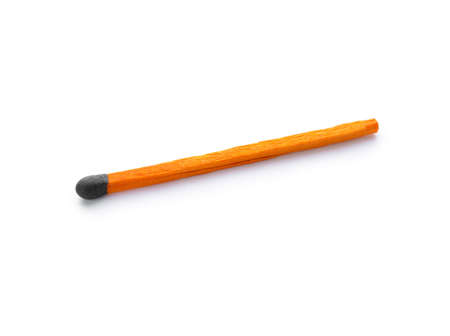 New matchstick on white background