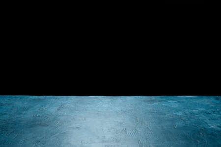 Color textured surface on black backgroundの写真素材