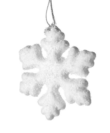 Beautiful Christmas decor isolated on white backgroundの写真素材