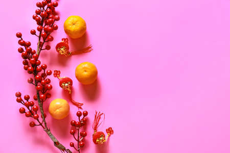 Chinese symbols on color backgroundの写真素材