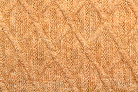 Texture of knitted color fabric as background