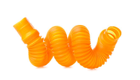 Pop Tube on white backgroundの写真素材