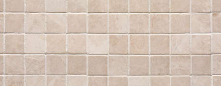 Light tile wall. Banner designの写真素材