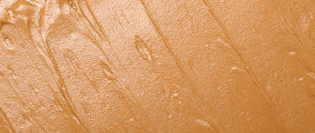 Texture of nut butter as background, closeup