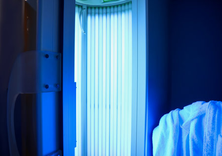 Modern solarium beauty salonの写真素材