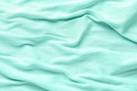 Mint fabric texture as background