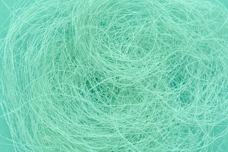 Texture of mint fibers, closeup view