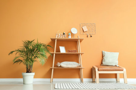 Stylish interior of modern hallwayの写真素材