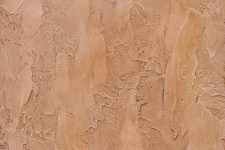 View of beige grunge texture as backgroundの写真素材