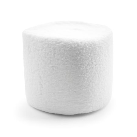 Tasty marshmallow isolated on white backgroundの写真素材