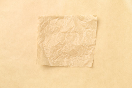 Baking paper as background, closeup