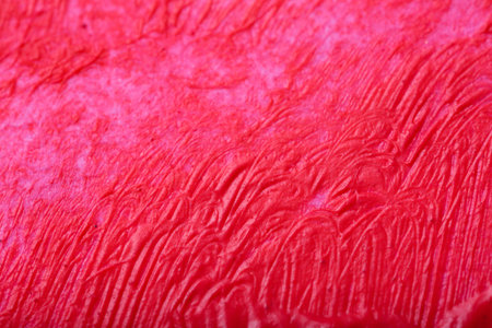 Closeup view of coral painted texture as background