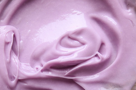 Texture of shower gel as background, closeup