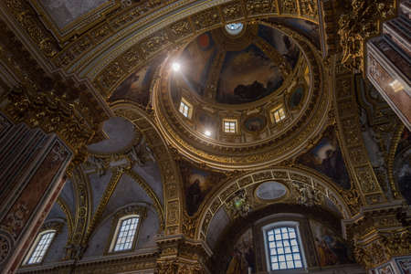 The Abbey of Montecassino. Is a Benedictine monastery located on the summit of Montecassino, in Lazio.のeditorial素材