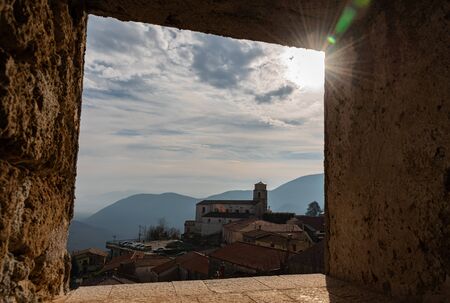 Bachelors, Isernia. Is an Italian town of 663 inhabitants in the province of Isernia in Molise. Until the fifteenth century it was an integral part of the Giustizierato d'Abruzzo.の写真素材