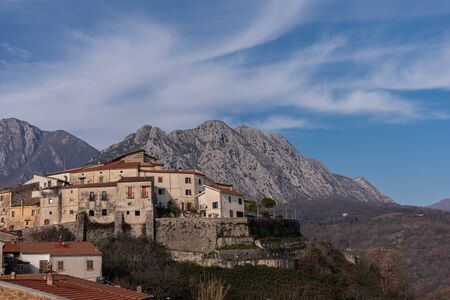 Bachelors, Isernia. Is an Italian town of 663 inhabitants in the province of Isernia in Molise. Until the fifteenth century it was an integral part of the Giustizierato d'Abruzzo.の写真素材