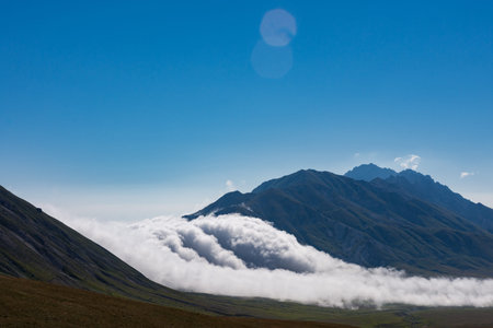 Gran Sasso of Italy. It is the highest mountain massif in the continental Apennines, located in the...