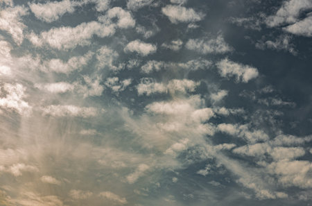 Clouds in the sky.