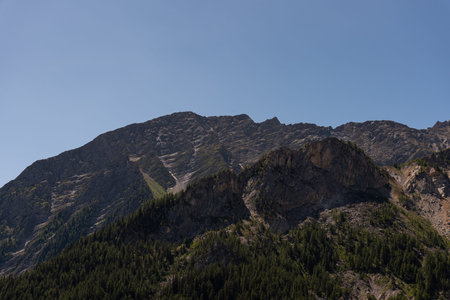 Valle d'Aosta. Wonderful mountain panorama