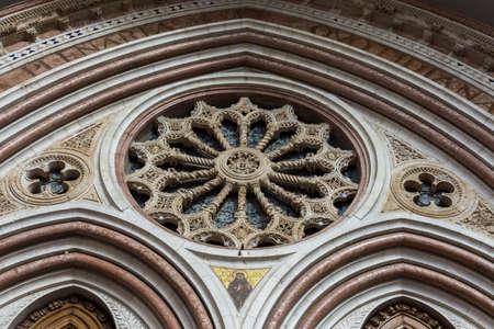 Assisi, Umbria, Perugia, the Basilica of San Francesco. The Upper Church. Viewの写真素材
