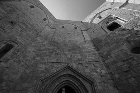 Andria, Puglia, Castel del Monte. Castel del Monte is a thirteenth century fortress built by the Emperor of the Holy Roman Empire Frederick II in the plateau of western Murge, in Puglia.のeditorial素材