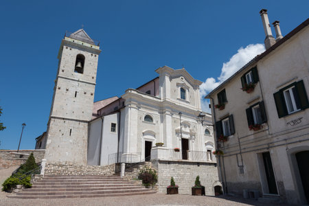 Capracotta, Isernia, Molise. Parish Church of Santa Maria Assunta. It is the main church and is...
