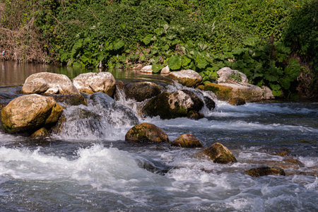 Isernia, Molise. Hornbeam river