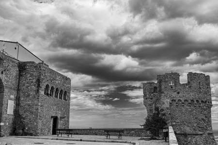 Termoli. Glimpses of the old town. Termoli is an Italian town of 32 953 inhabitants in the province of Campobasso in Molise. Termoli is located along the Adriatic coast. The only port in Molise, it is a fishing, tourist and industrial center. Keep the medのeditorial素材