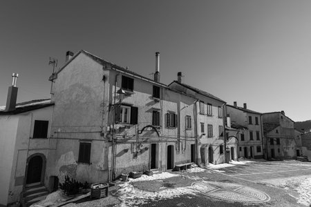 Capracotta, Isernia, Molise. It is an Italian town of 871 inhabitants in the province of Isernia, in...