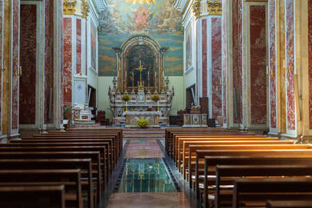 Isernia, Molise. The Cathedral of St. Peter the Apostle is the most important Catholic building of the city of Isernia, mother church of the Diocese of Isernia-Venafro.のeditorial素材