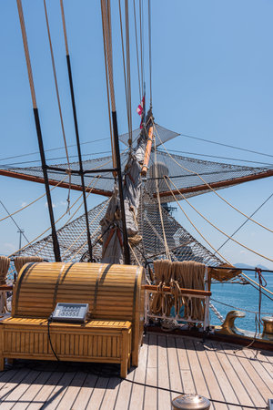 The Amerigo Vespucci is a sailing ship of the Navy built as a training ship for the training of...