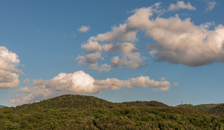 Molise is an Italian mountainous region with a stretch of coast overlooking the Adriatic Sea. It includes a part of the Abruzzo National Park in the Apennine mountain range, with a rich wildlife.の写真素材