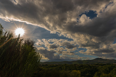Molise is an Italian mountainous region with a stretch of coast overlooking the Adriatic Sea. It includes a part of the Abruzzo National Park in the Apennine mountain range, with a rich wildlife.の写真素材