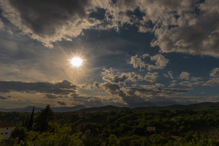 Molise is an Italian mountainous region with a stretch of coast overlooking the Adriatic Sea. It includes a part of the Abruzzo National Park in the Apennine mountain range, with a rich wildlife.の写真素材