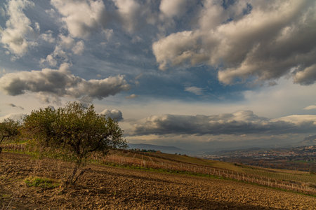 Abruzzo is an Italian region located east of Rome, between the Adriatic and the Apennines. The hinterland is mostly made up of national parks and nature reserves.のeditorial素材