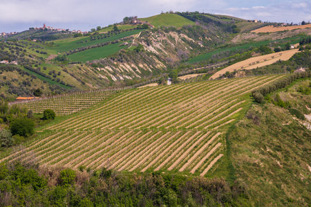 Abruzzo is an Italian region located east of Rome, between the Adriatic and the Apennines. The hinterland is mostly made up of national parks and nature reserves.の写真素材